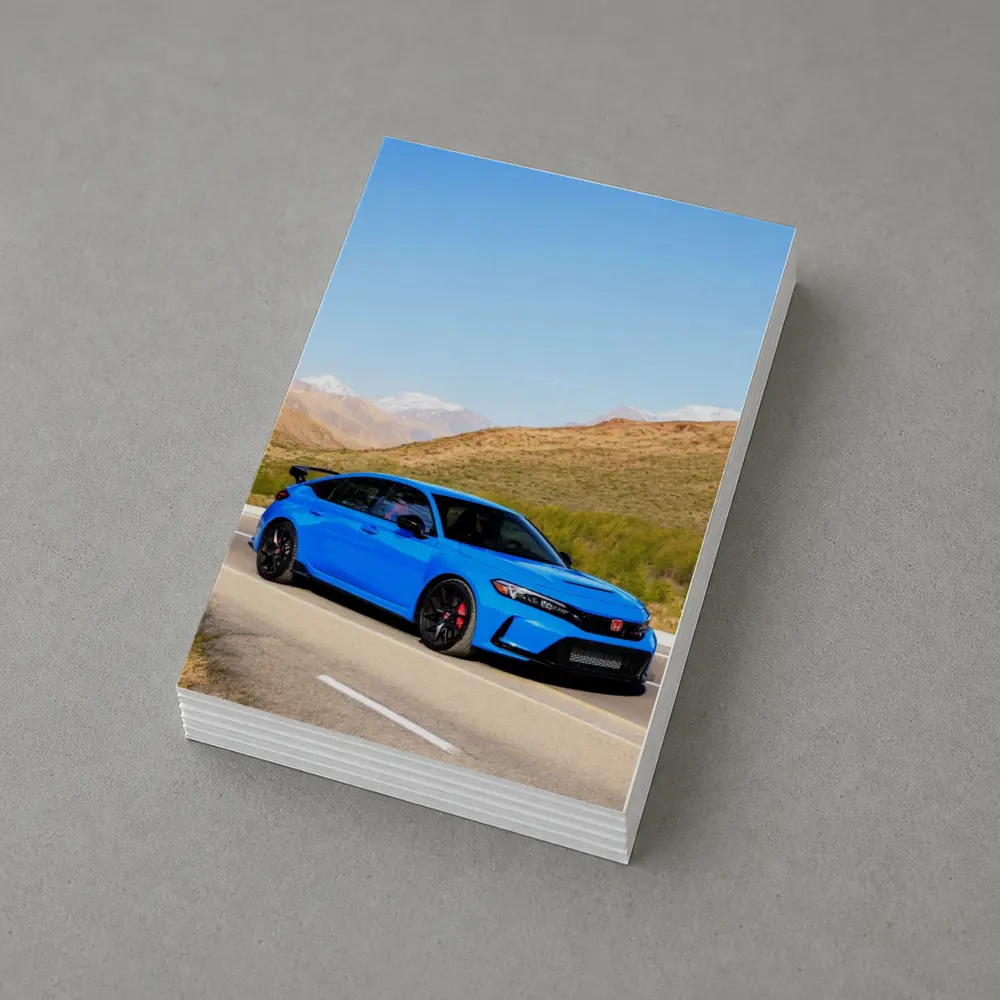 Honda Civic Type R Blue Mountain Highway – Postcards