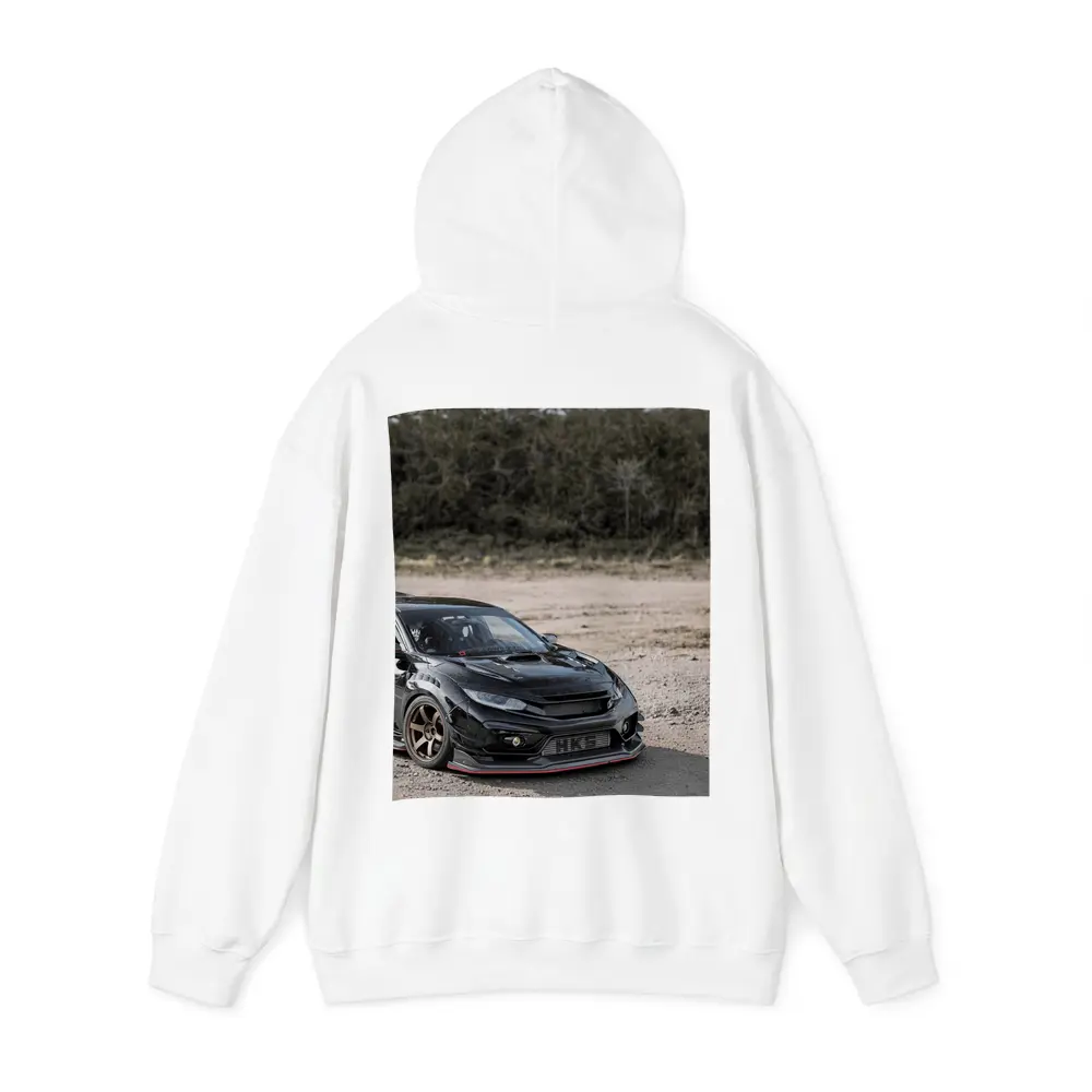 Black Honda Civic Type R Dirt Road – Hoodies