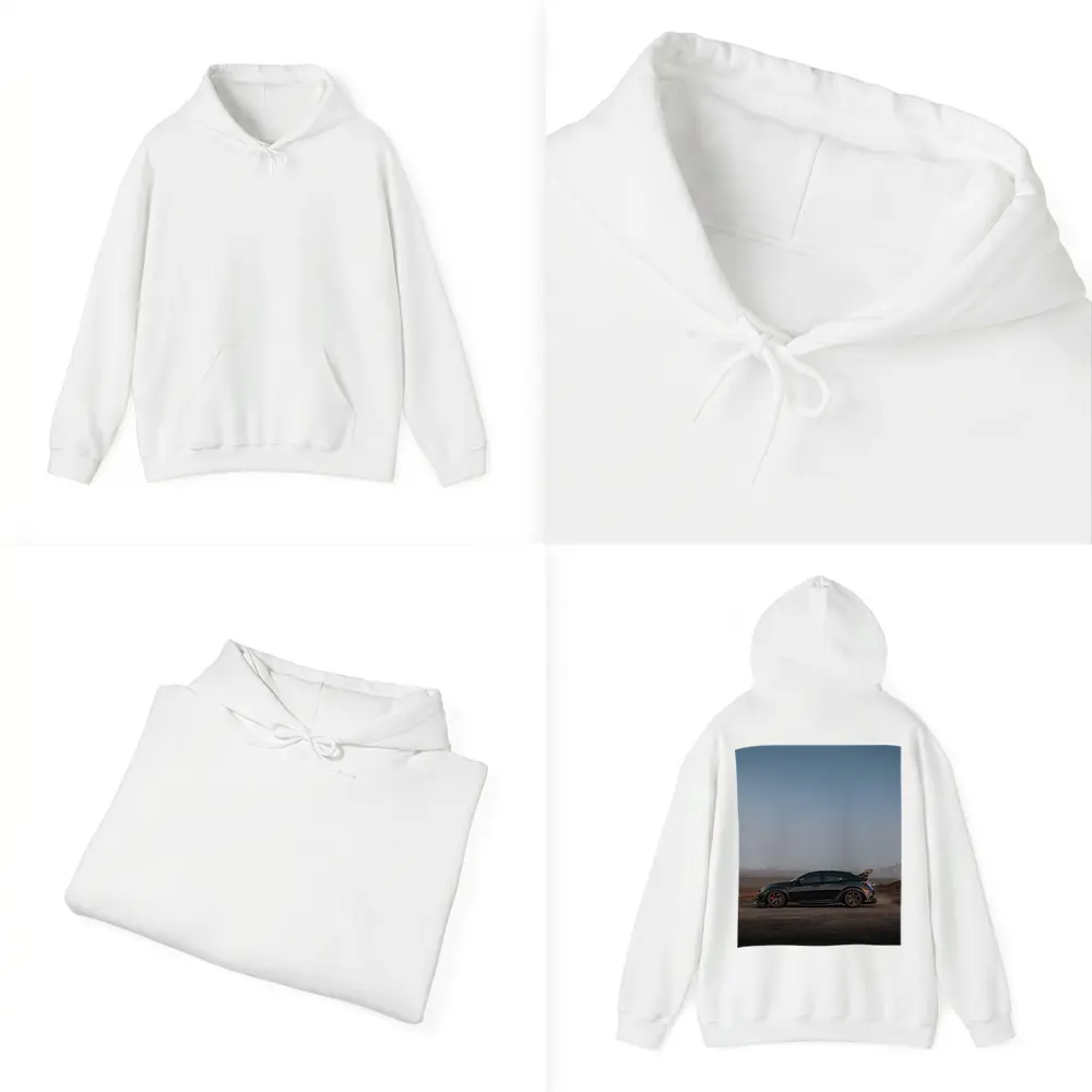 Honda Civic Type R Black Misty Landscape – Hoodies