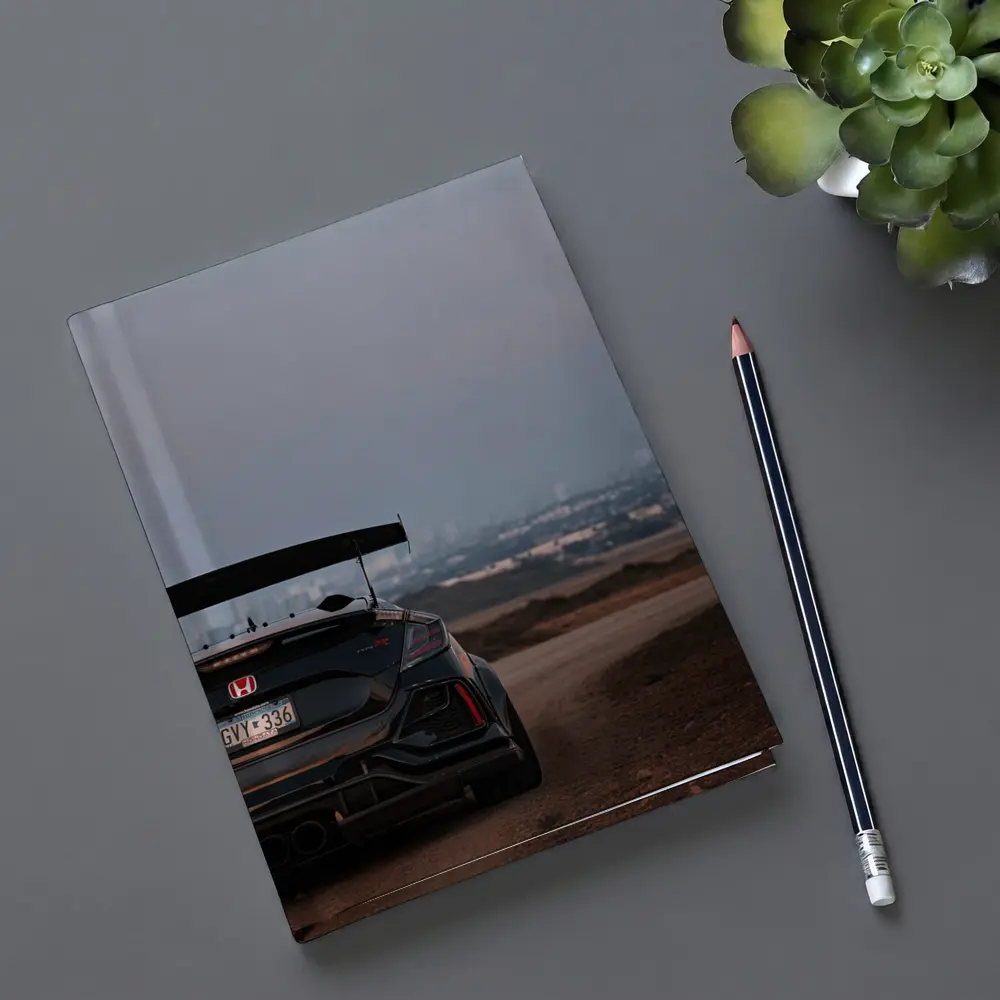 Honda Civic Type R Rear City Dusk – Notebooks