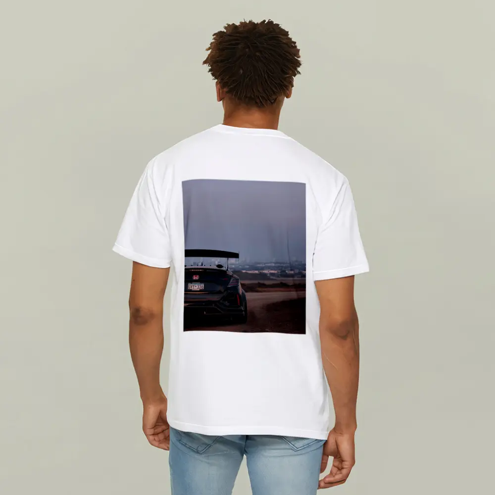 Honda Civic Type R Rear City Dusk – T-Shirts