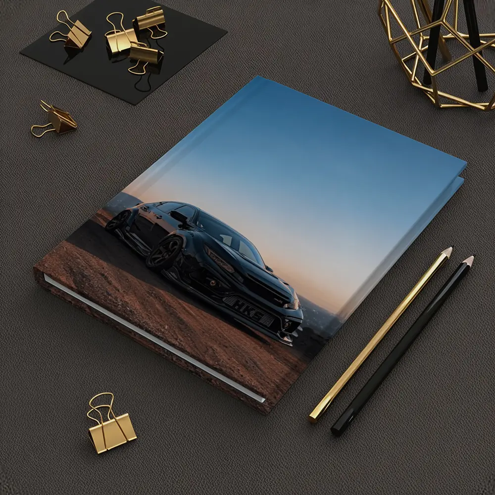 Black Honda Civic Type R Sunset Sky – Notebooks
