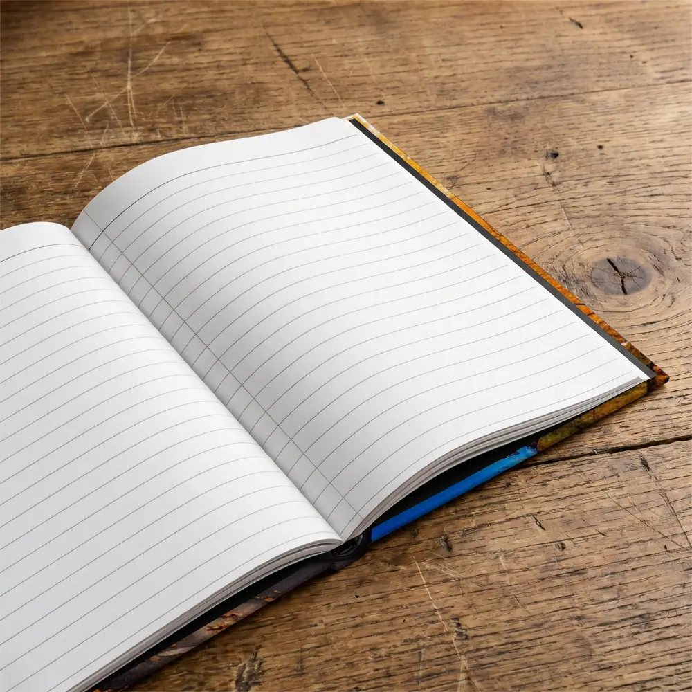 Honda Civic Blue Car Autumn Forest – Notebooks