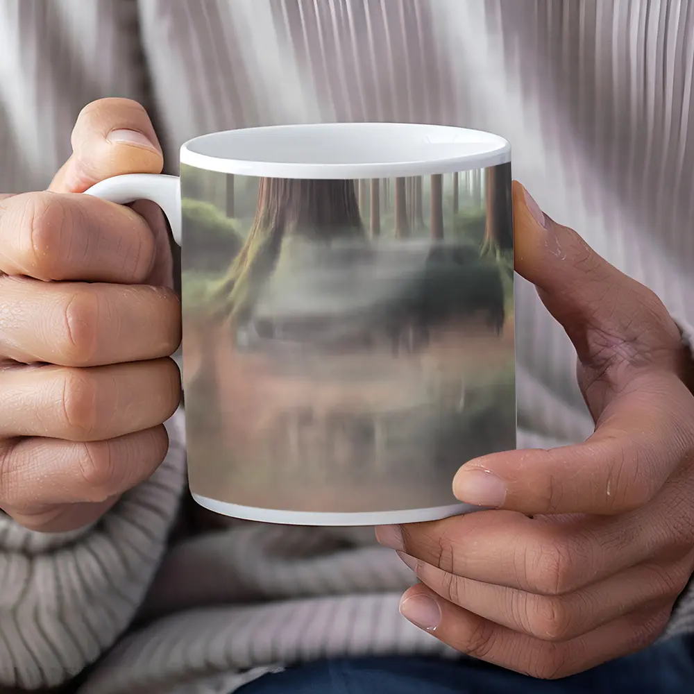 Honda Civic Misty Forest Dreamy Blur – Mugs