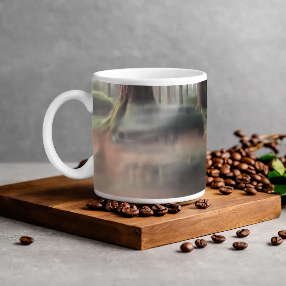 Honda Civic Misty Forest Dreamy Blur – Mugs