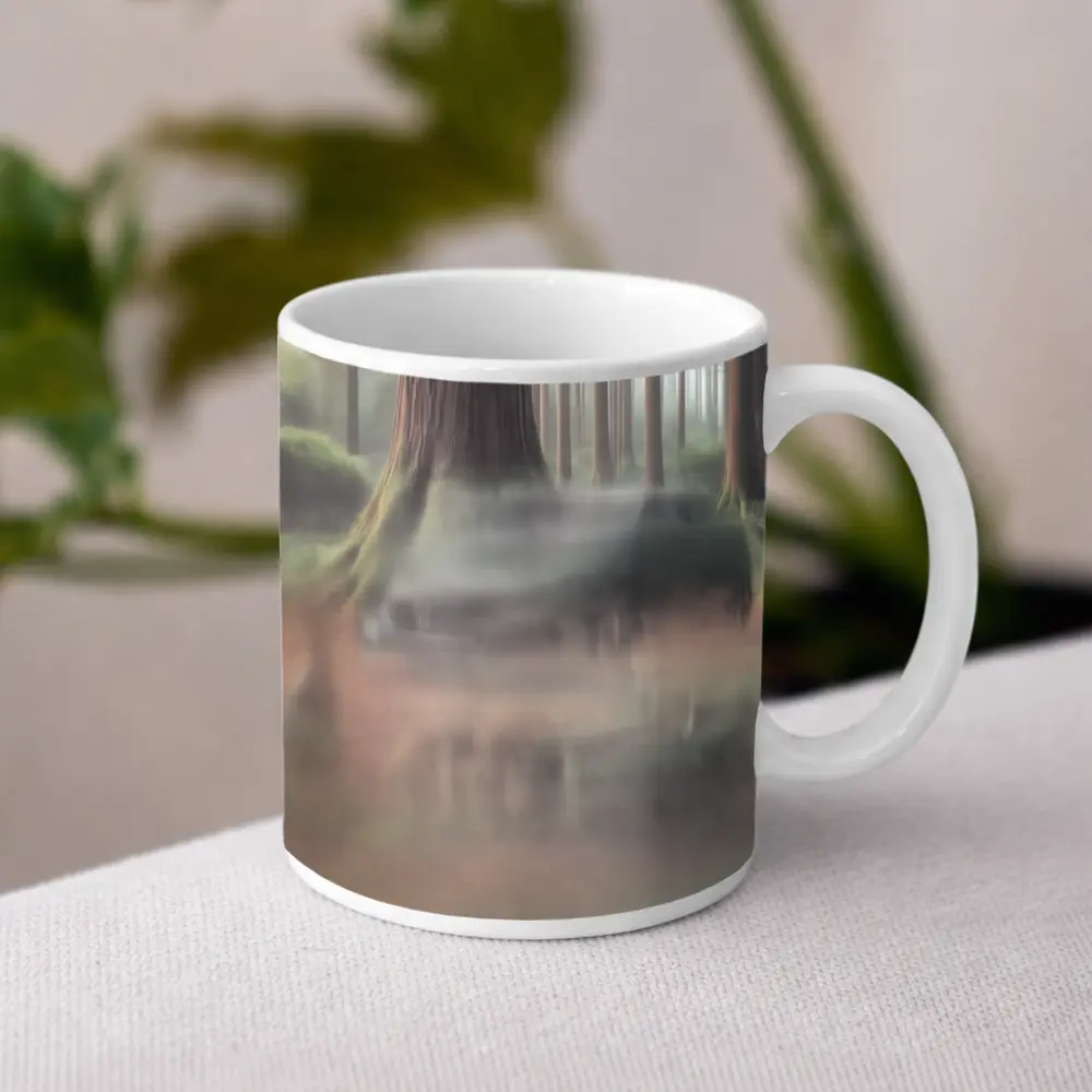 Honda Civic Misty Forest Dreamy Blur – Mugs