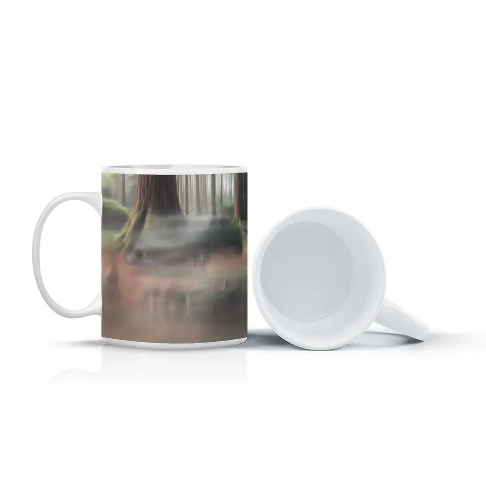 Honda Civic Misty Forest Dreamy Blur – Mugs