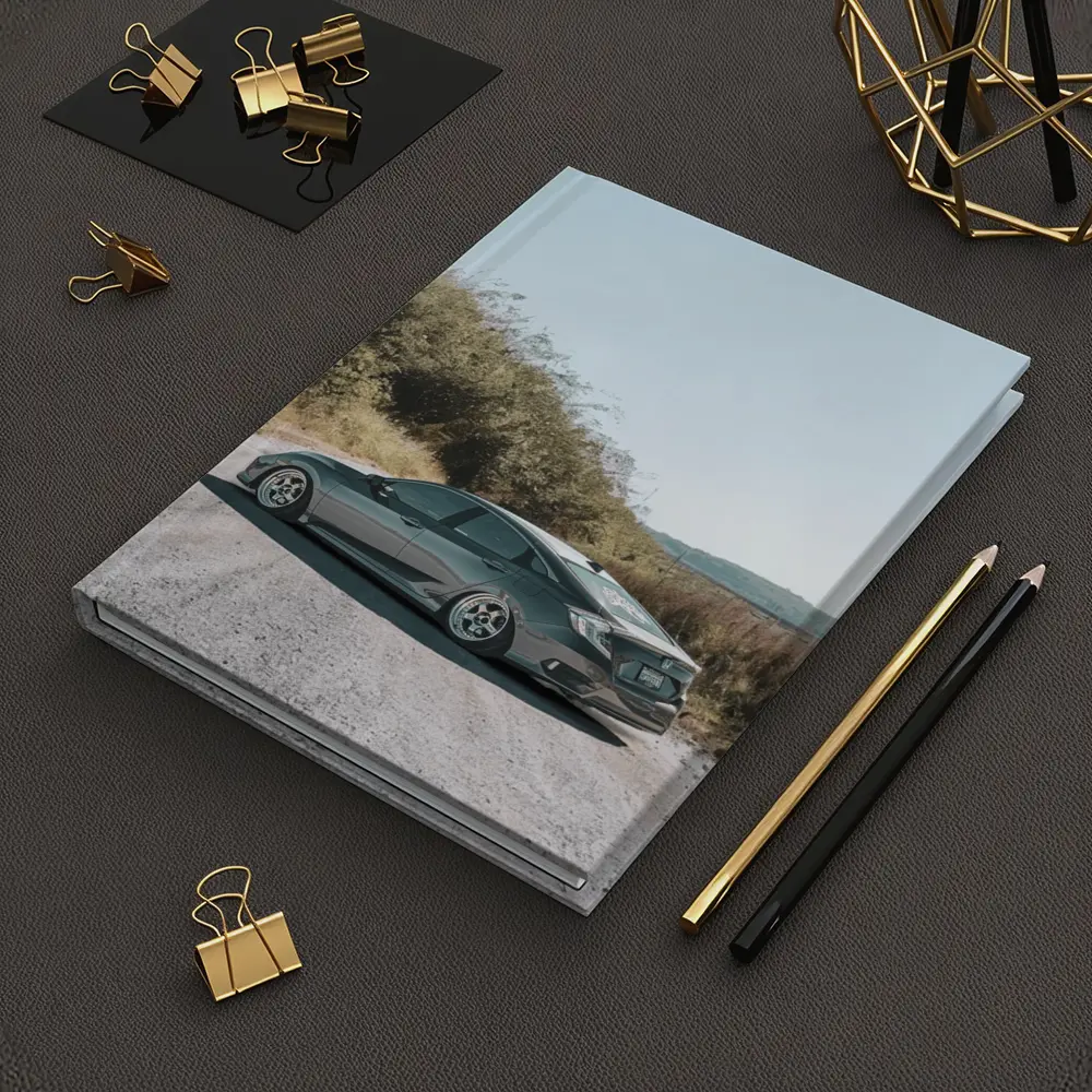 Honda Civic Stance Build On Gravel Road – Notebooks
