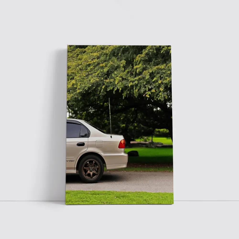 Honda Civic VTEC Sedan Park Setting – Wall Art