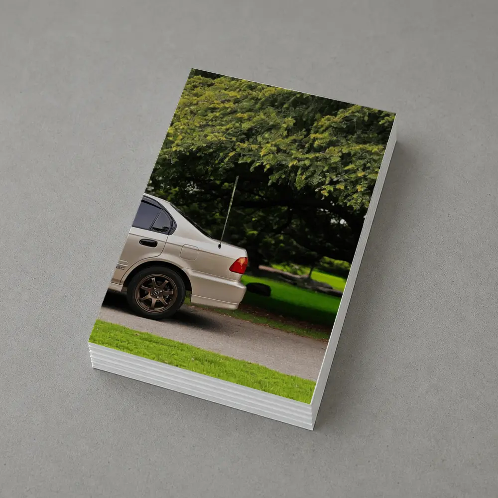 Honda Civic VTEC Sedan Park Setting – Postcards