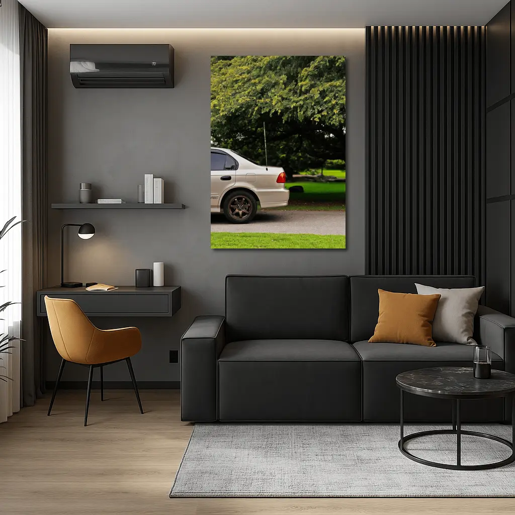 Honda Civic VTEC Sedan Park Setting – Wall Art