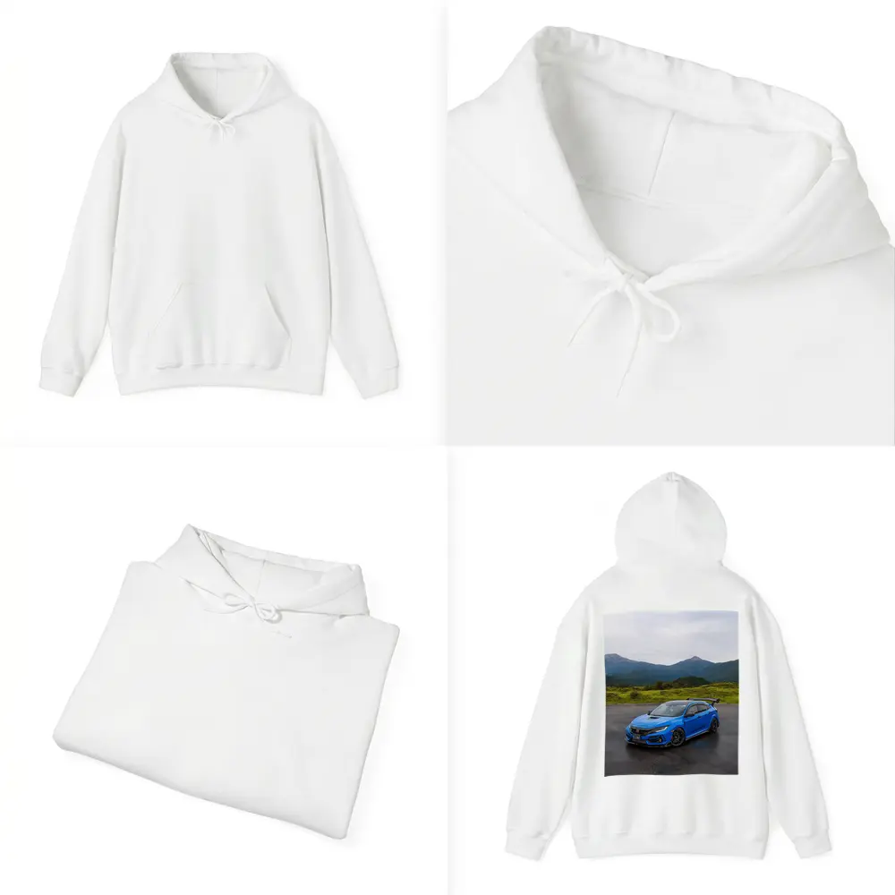 Honda Civic Type R Blue Mountain Road – Hoodies