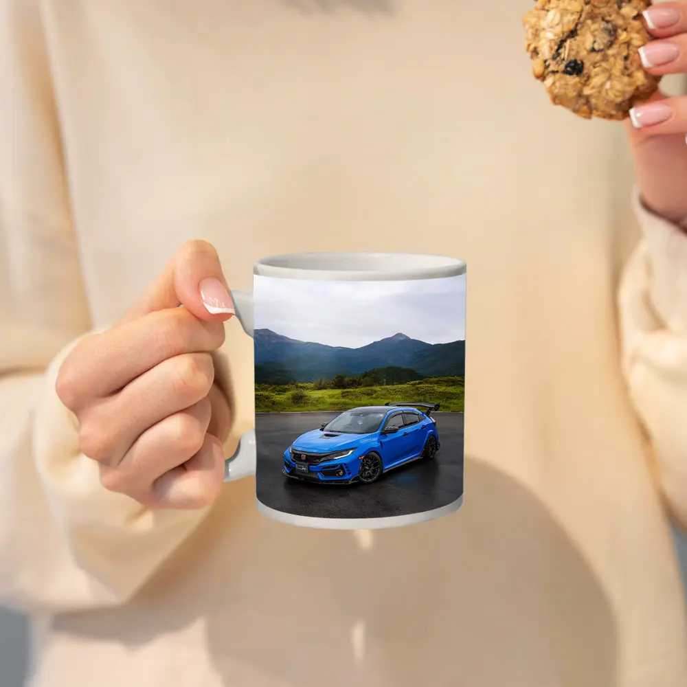 Honda Civic Type R Blue Mountain Road – Mugs
