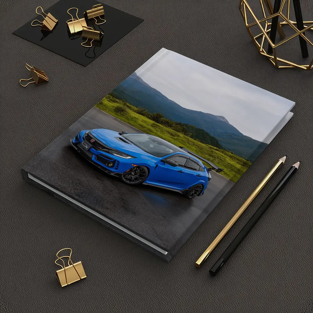 Honda Civic Type R Blue Mountain Road – Notebooks