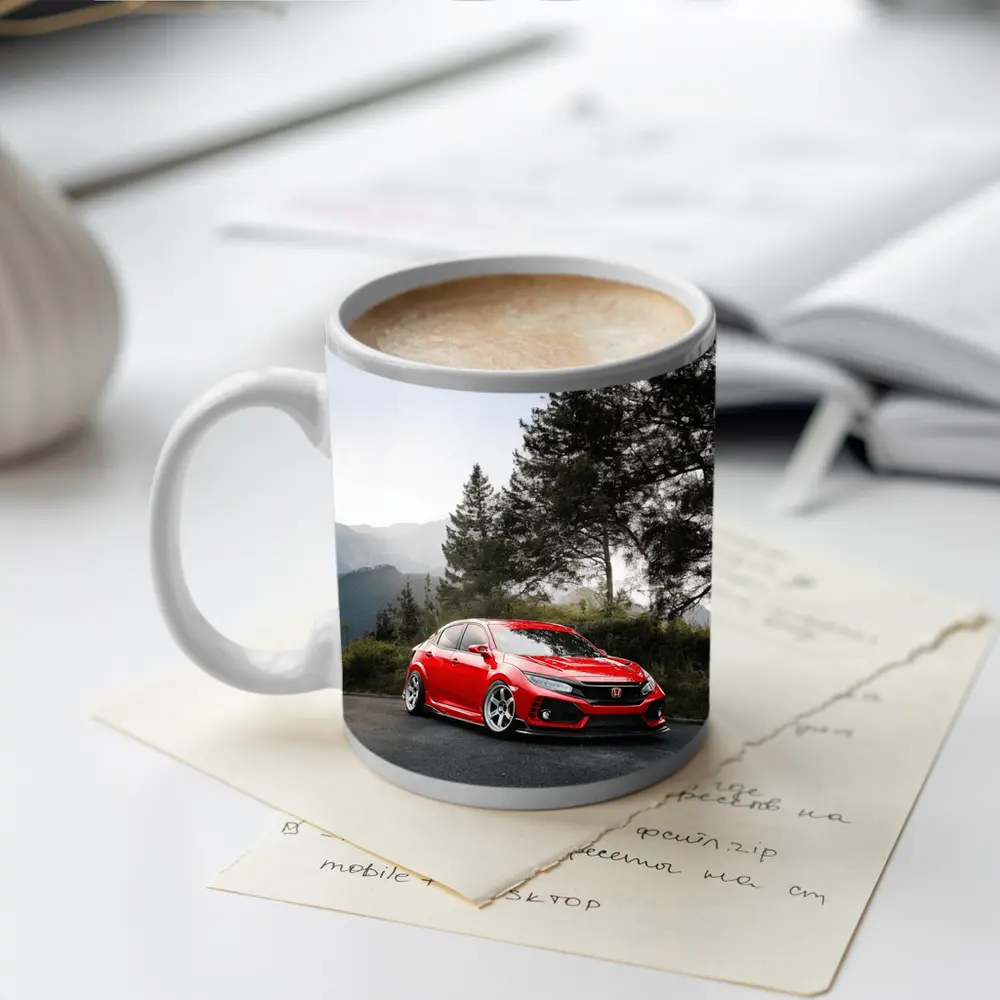 Honda Civic Type R Red Mountain Road – Mugs