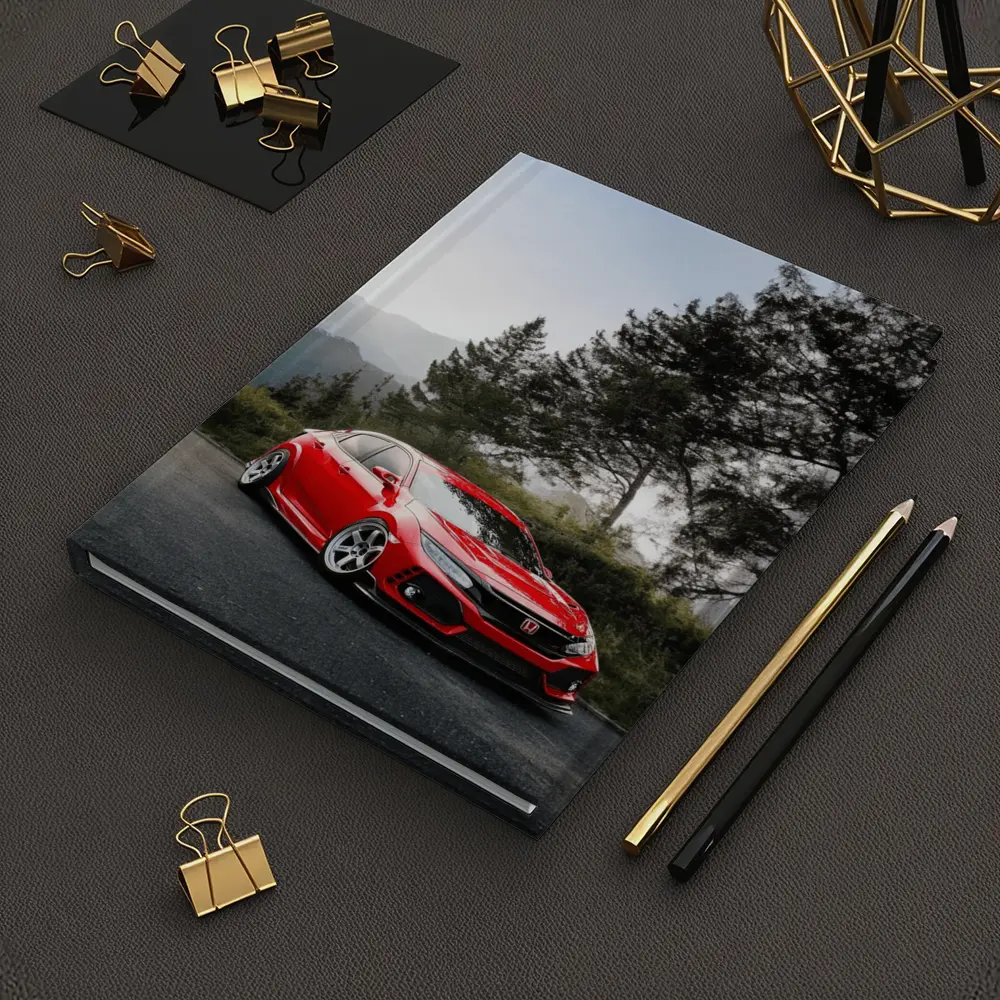 Honda Civic Type R Red Mountain Road – Notebooks