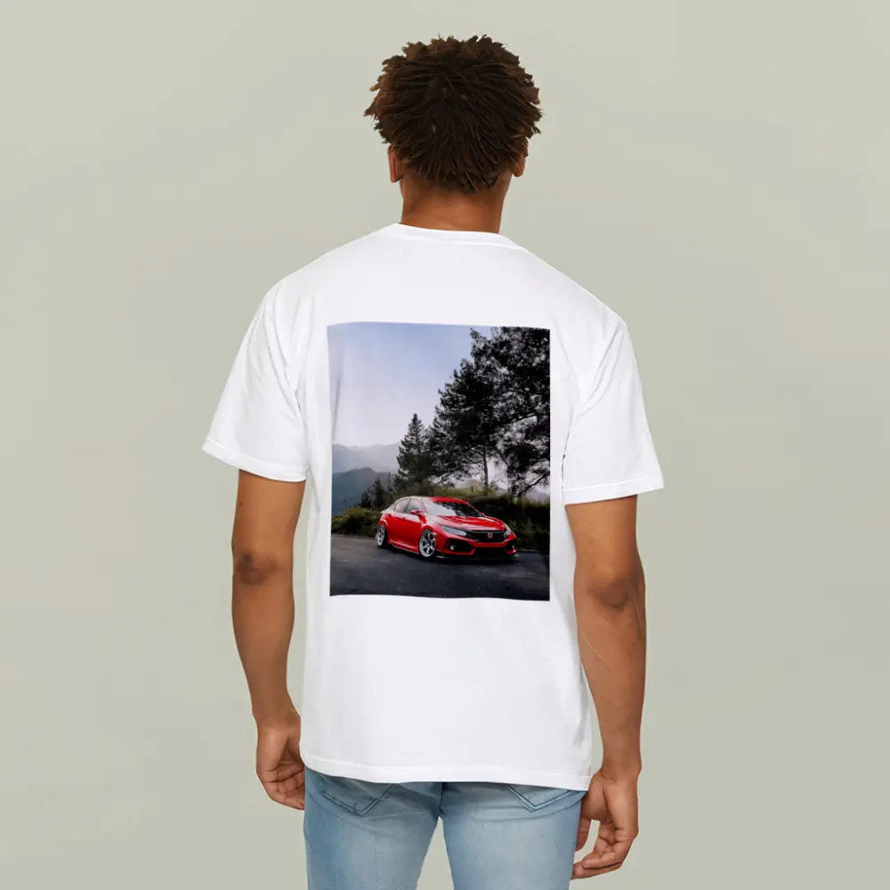 Honda Civic Type R Red Mountain Road – T-Shirts