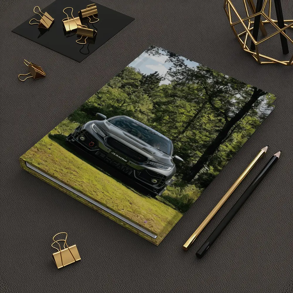 Honda Civic Type R Green Forest Setting – Notebooks