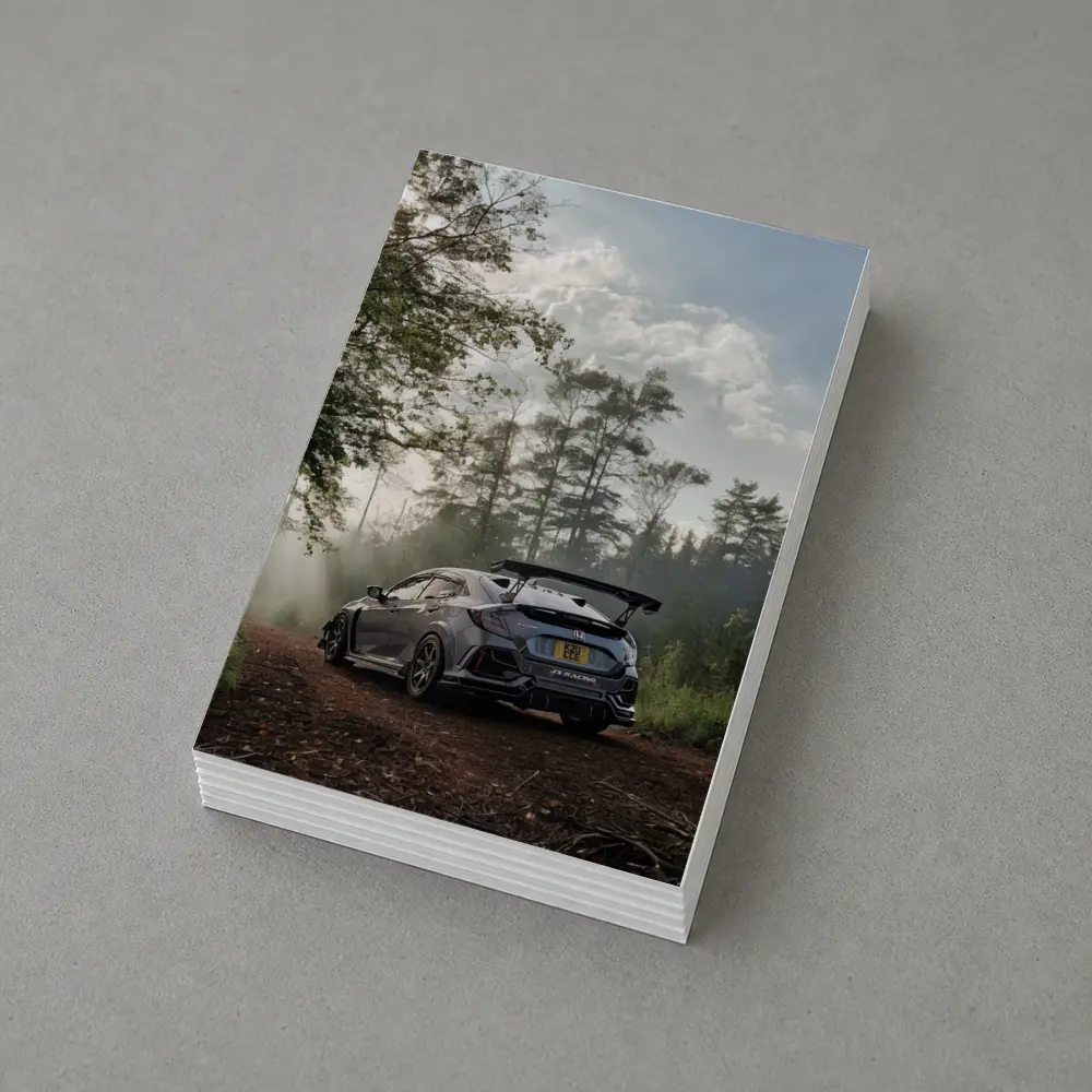 Honda Civic Type R Misty Forest Trail – Postcards