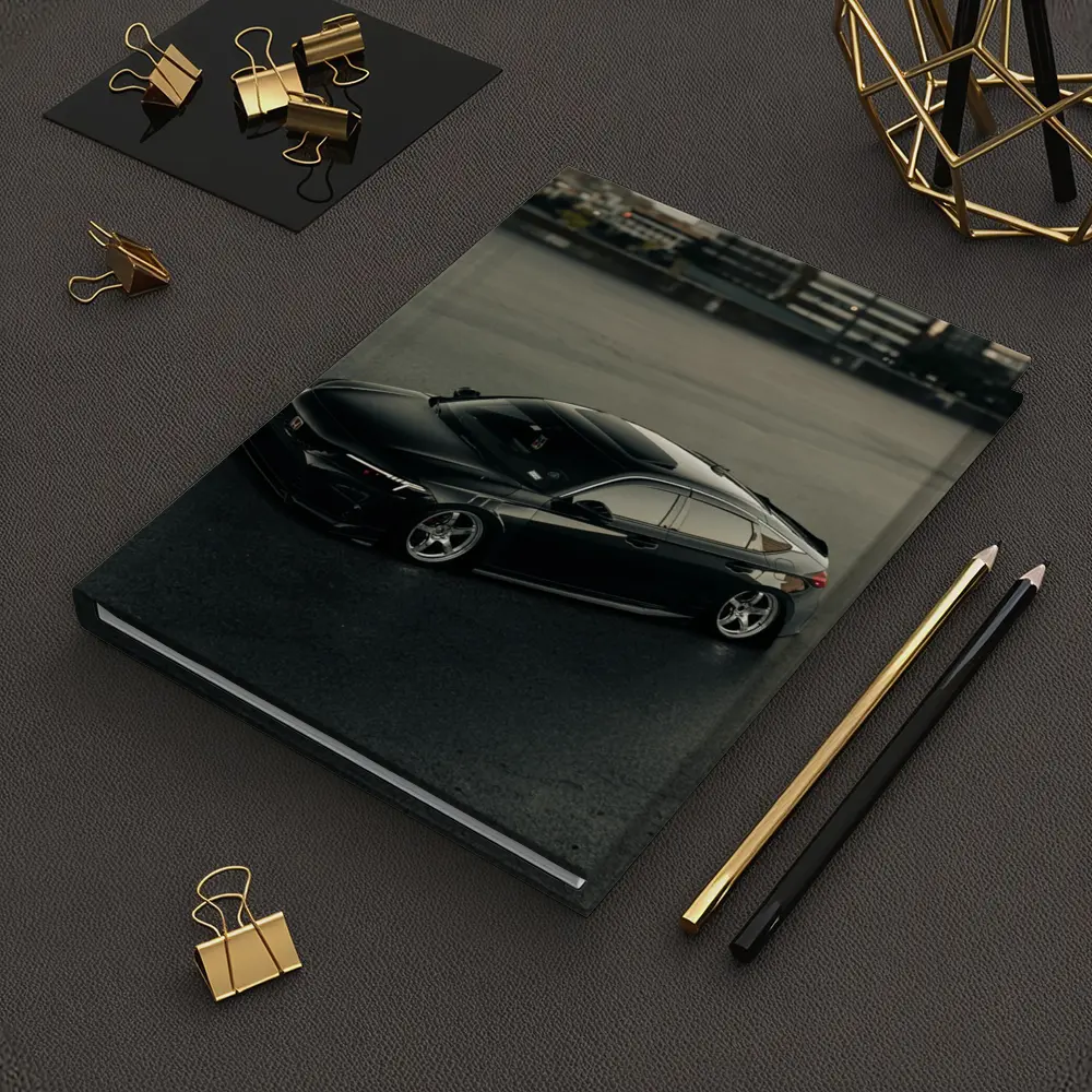 Black Honda Civic Stance Build Urban Rooftop – Notebooks