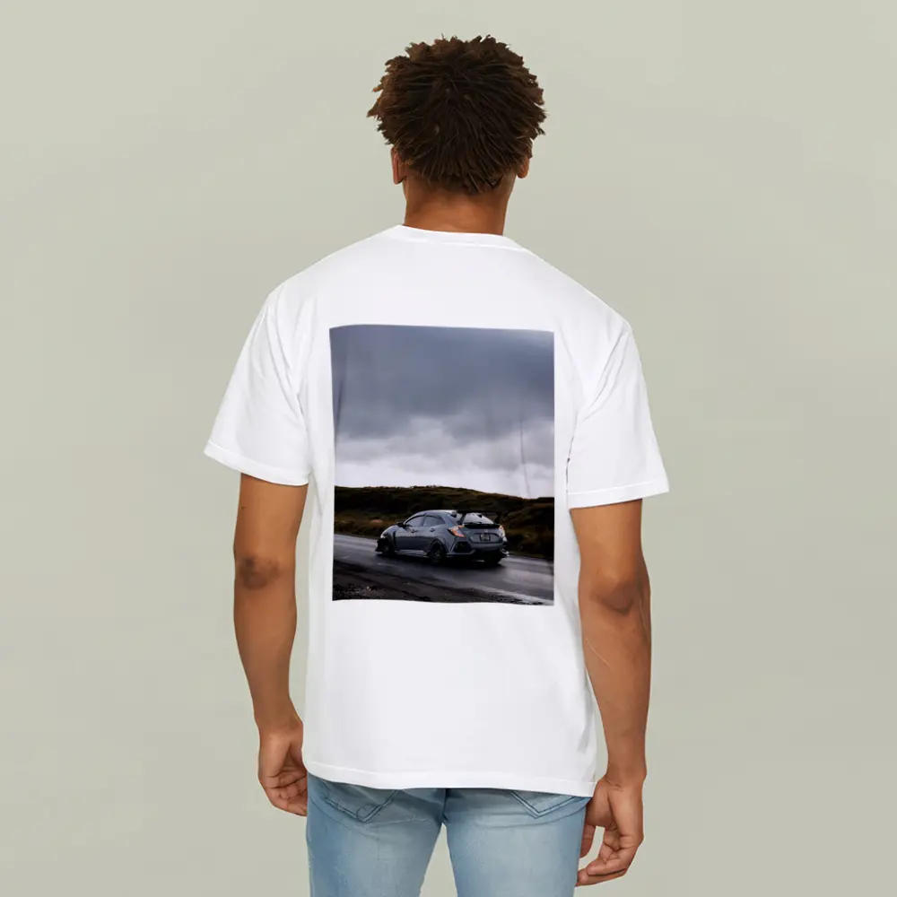 Honda Civic Type R Gray Wet Road – T-Shirts