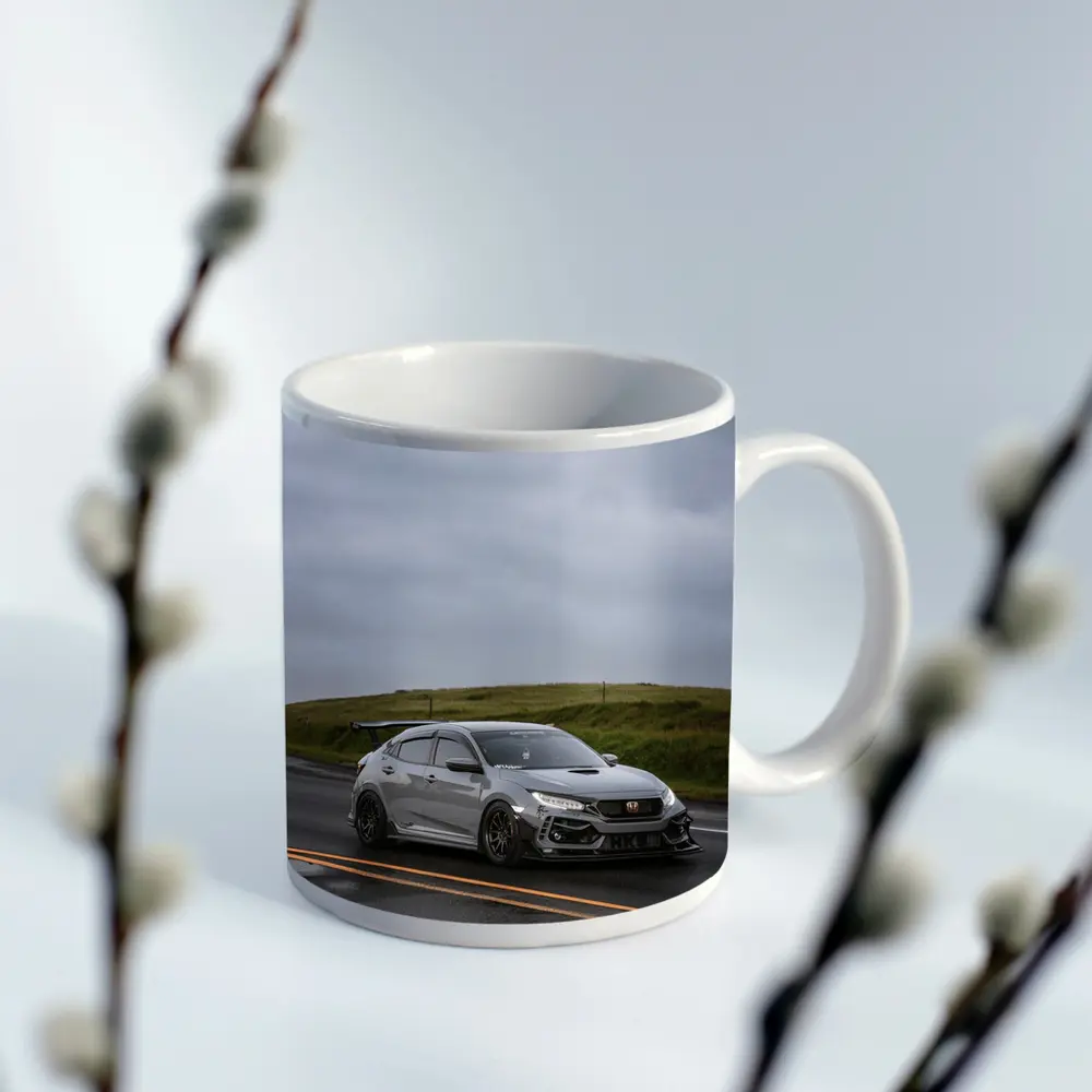 Honda Civic Type R Rainy Road Drive – Mugs