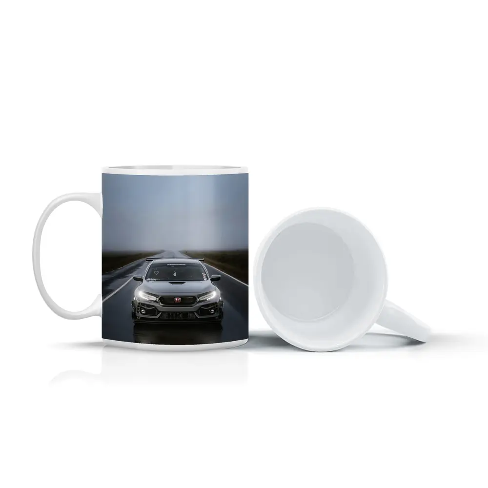 Honda Civic Type R Rainy Road Drive – Mugs