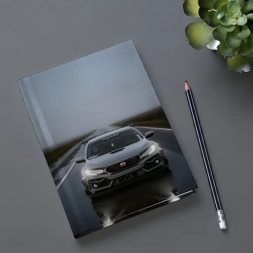 Honda Civic Type R Rainy Road Drive – Notebooks