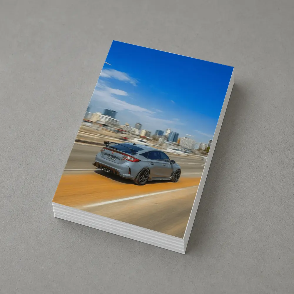 Honda Civic Type R City Highway Drive – Postcards