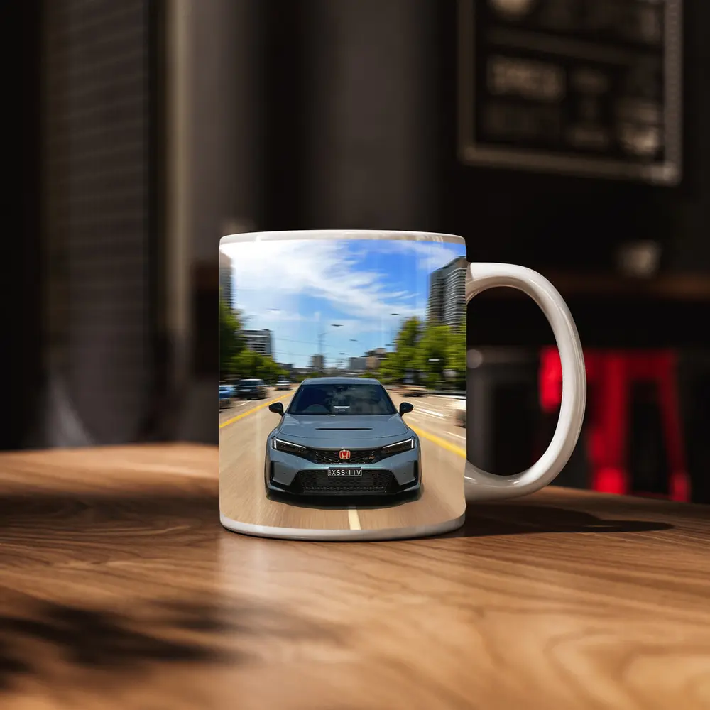 Honda Civic Type R City Street Drive – Mugs