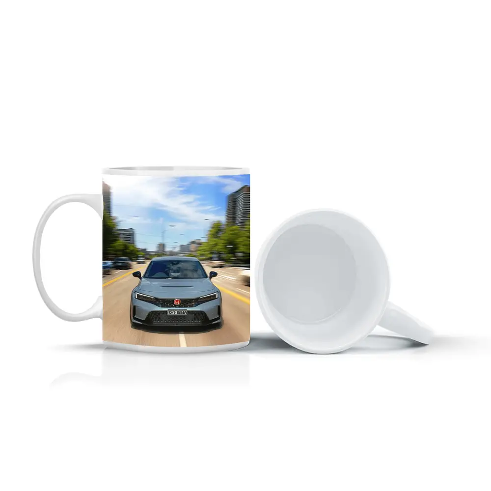Honda Civic Type R City Street Drive – Mugs