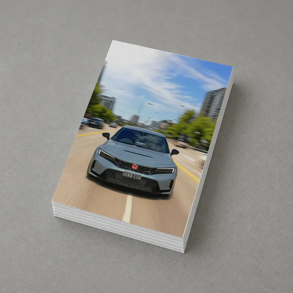 Honda Civic Type R City Street Drive – Postcards