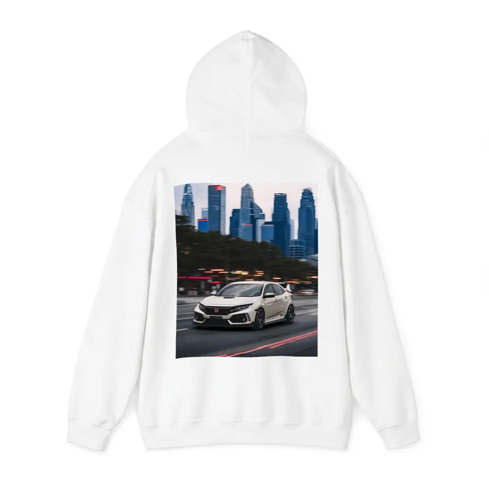 Honda Civic Type R City Skyline Street – Hoodies