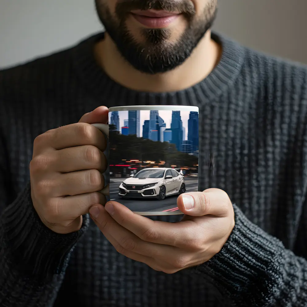 Honda Civic Type R City Skyline Street – Mugs
