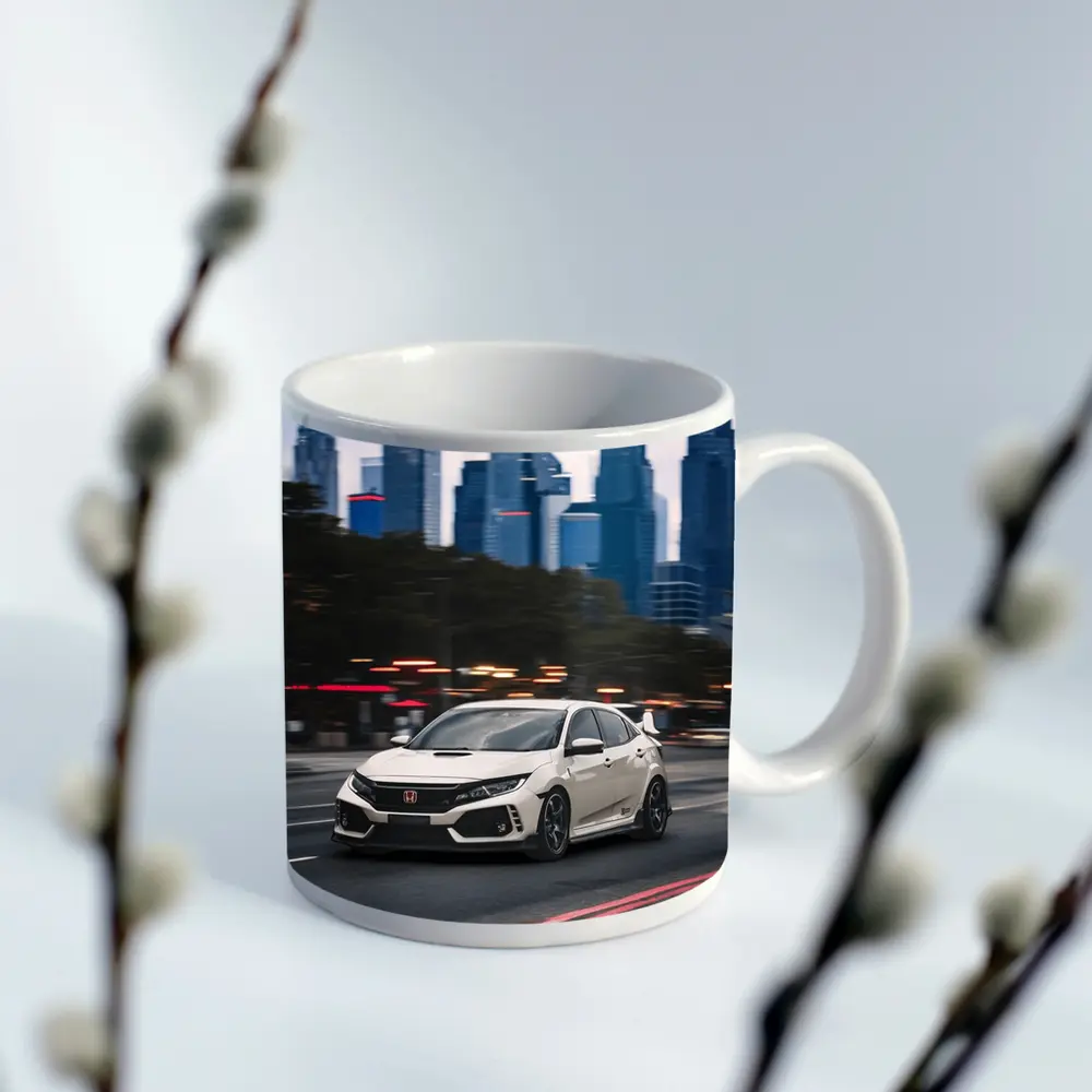 Honda Civic Type R City Skyline Street – Mugs