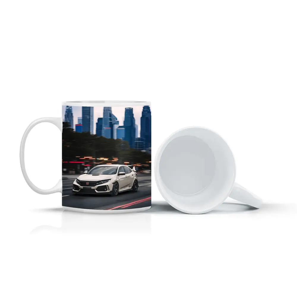 Honda Civic Type R City Skyline Street – Mugs