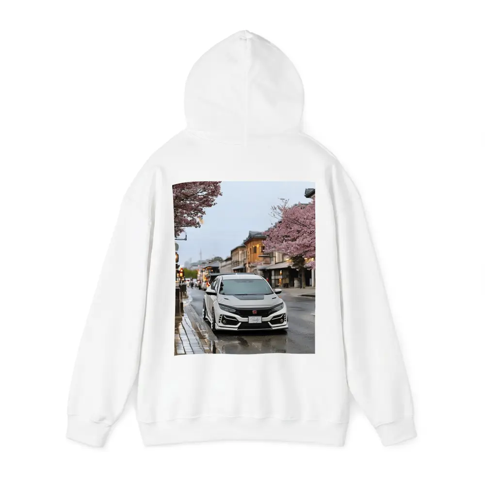 Honda Civic Type R Kyoto Cherry Blossom Street – Hoodies
