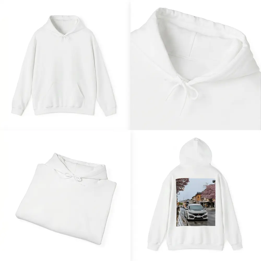 Honda Civic Type R Kyoto Cherry Blossom Street – Hoodies