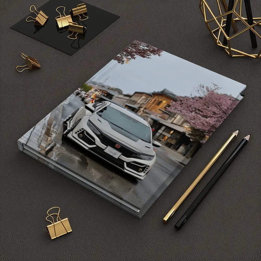 Honda Civic Type R Kyoto Cherry Blossom Street – Notebooks
