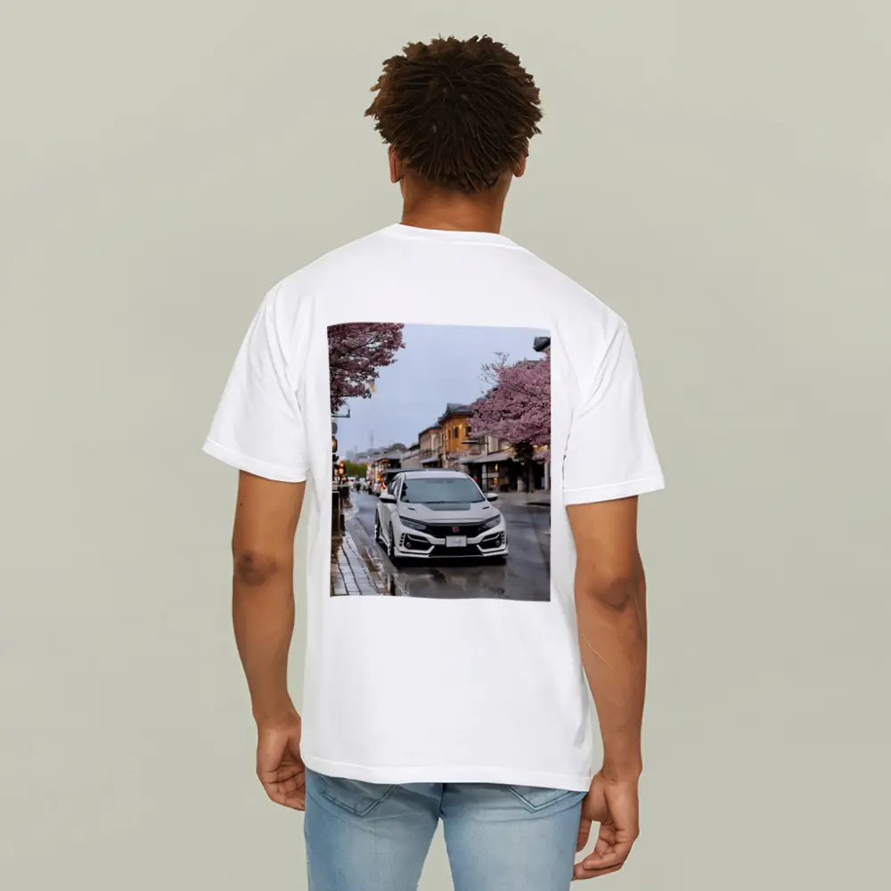 Honda Civic Type R Kyoto Cherry Blossom Street – T-Shirts