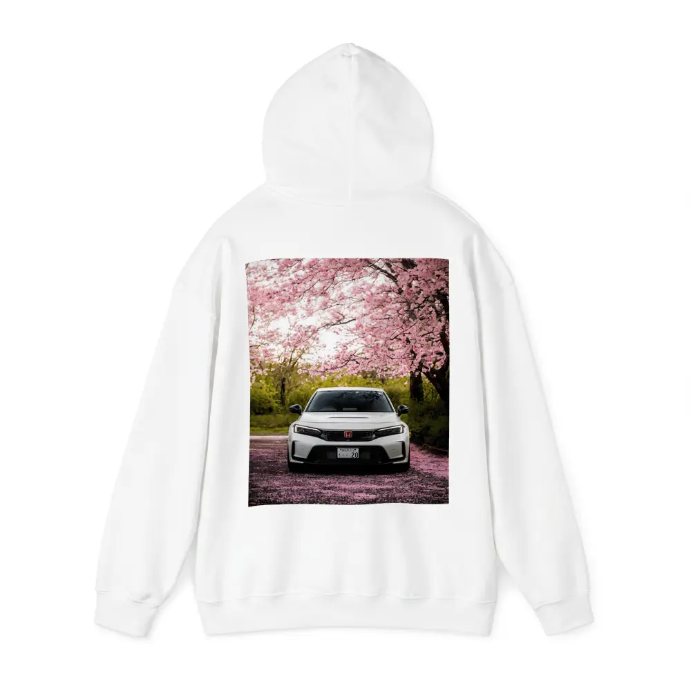 Honda Civic Type R Cherry Blossom Street – Hoodies