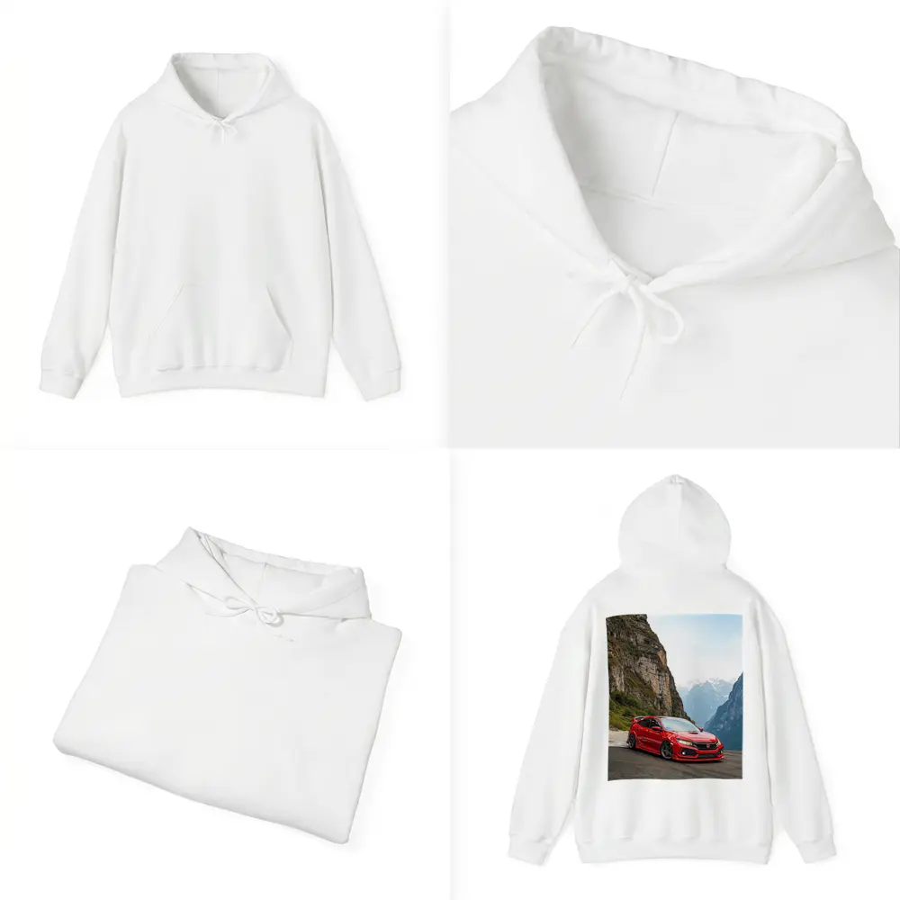Honda Civic Type R Red Mountain Road – Hoodies