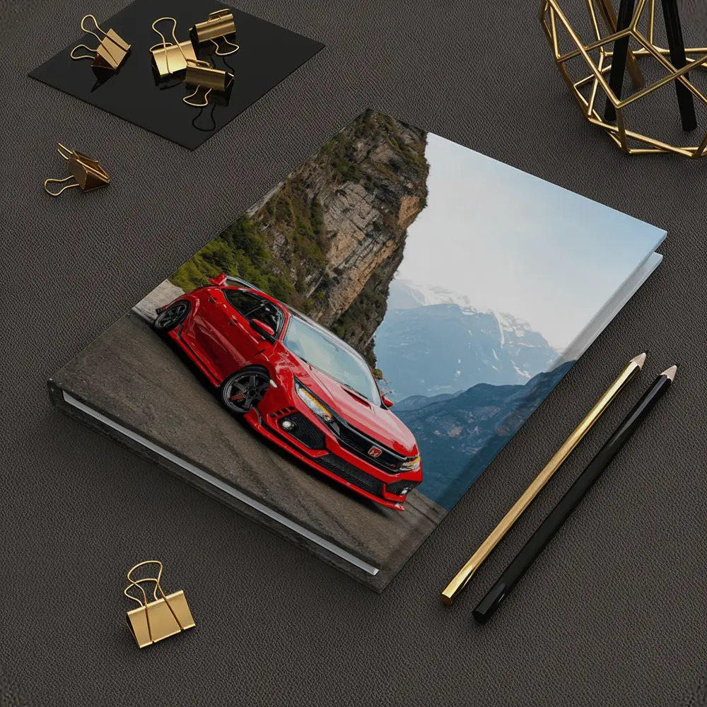 Honda Civic Type R Red Mountain Road – Notebooks
