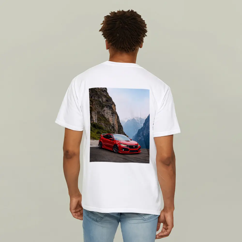 Honda Civic Type R Red Mountain Road – T-Shirts