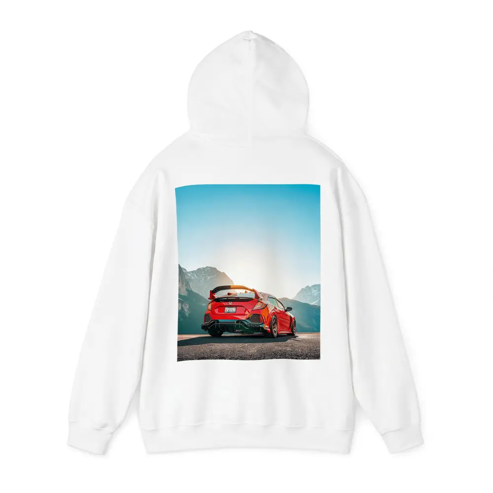 Honda Civic Type R Red Mountain Road – Hoodies