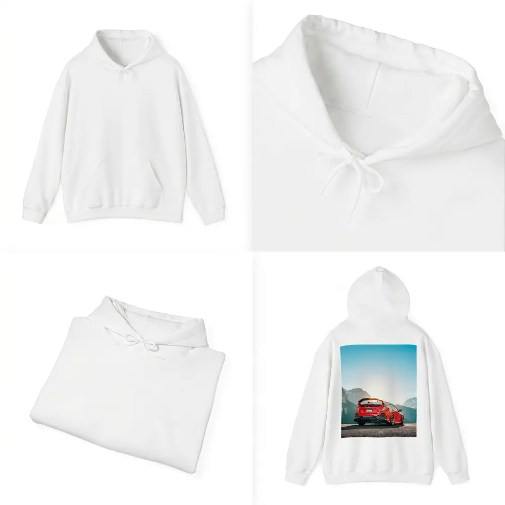 Honda Civic Type R Red Mountain Road – Hoodies