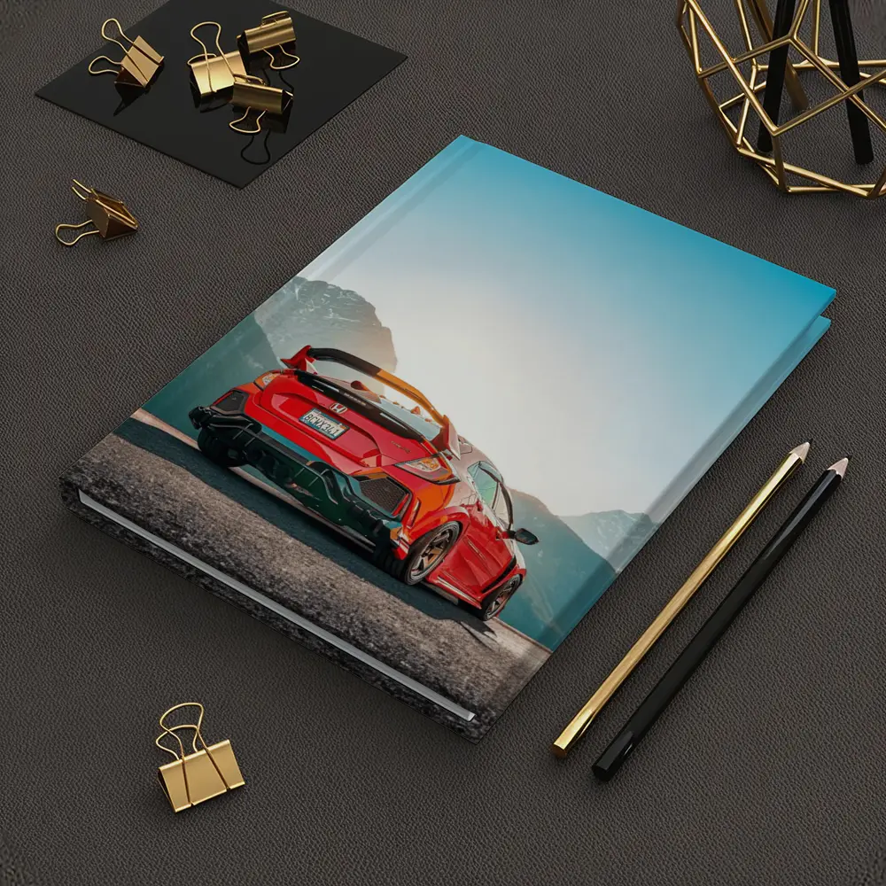 Honda Civic Type R Red Mountain Road – Notebooks