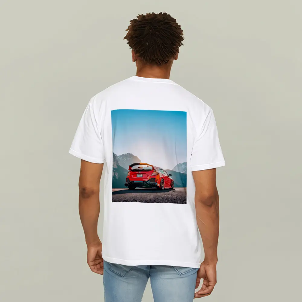 Honda Civic Type R Red Mountain Road – T-Shirts