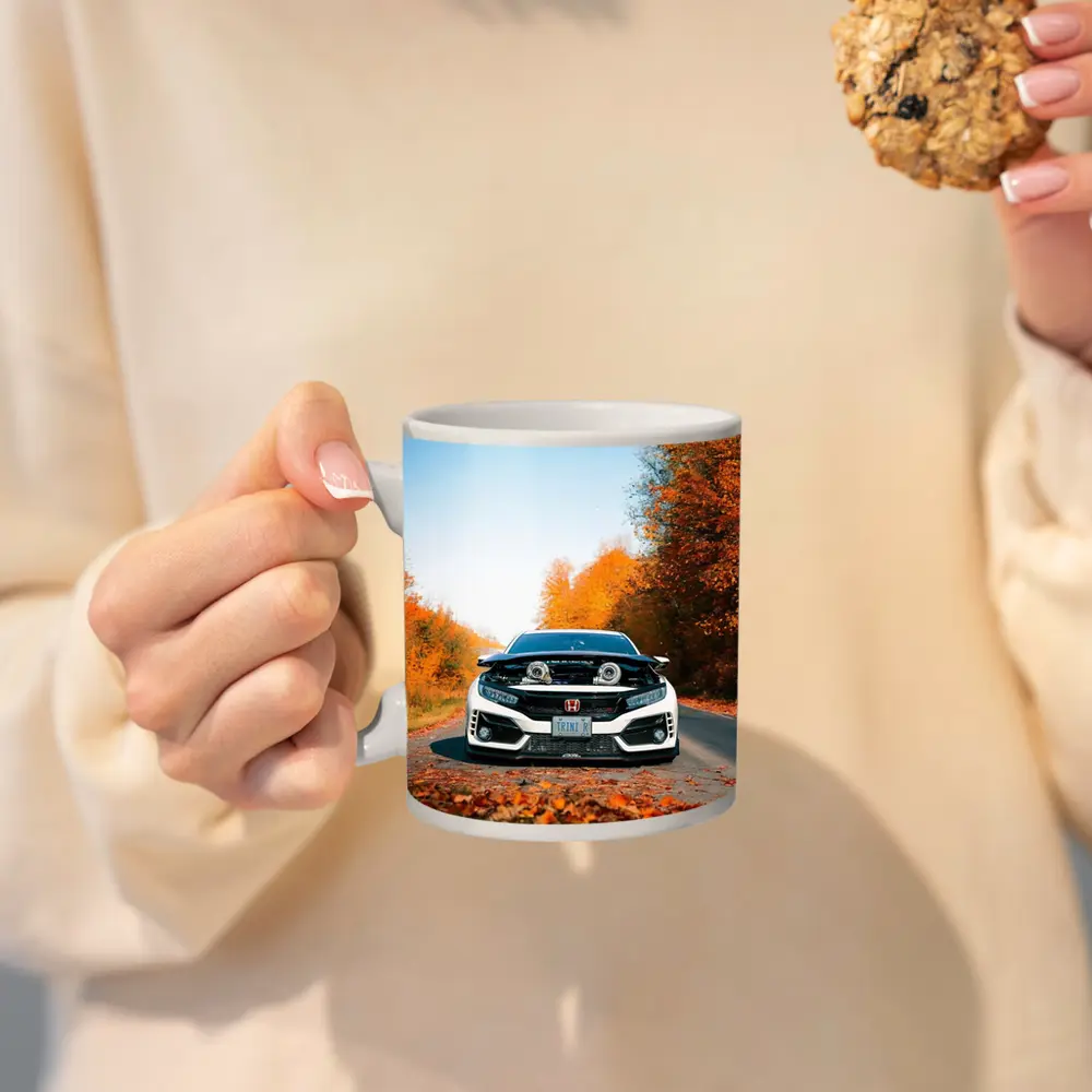 Honda Civic Type R Twin Turbo Autumn Road – Mugs