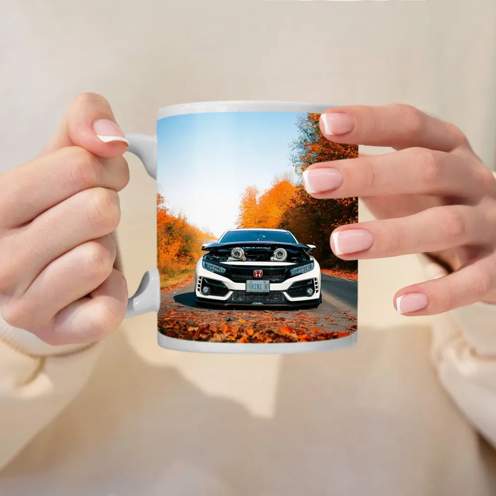 Honda Civic Type R Twin Turbo Autumn Road – Mugs